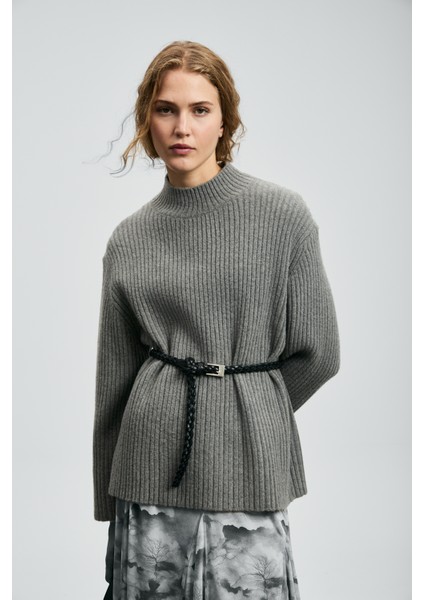 Tatum Kadın Kazak Siyah