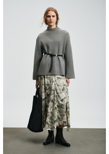 Tatum Kadın Kazak Siyah