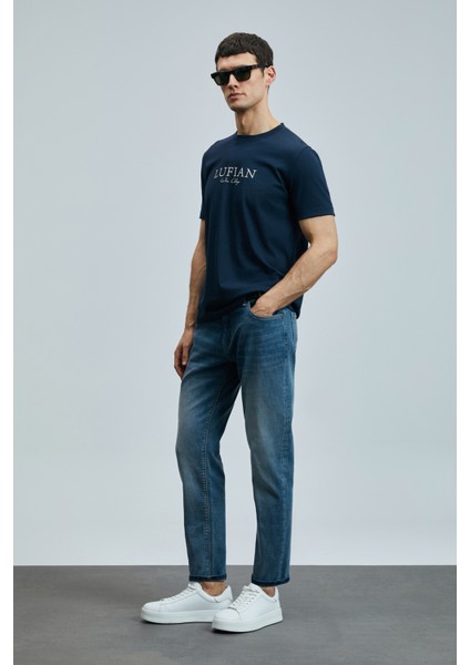 Bruno Smart Jean Erkek Pantolon Slim Fit Mavi