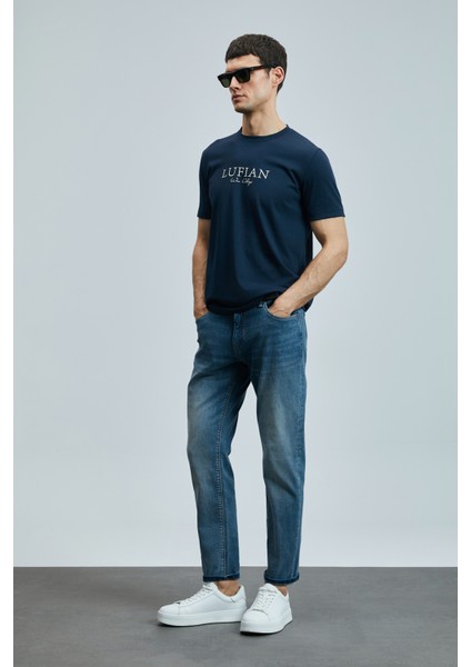 Bruno Smart Jean Erkek Pantolon Slim Fit Mavi