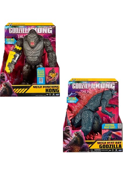 Gxk Godzilla Kong Mega Figür Mega Figür 33 cm modelleri