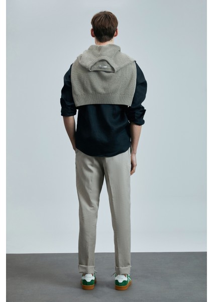 Pitaya Erkek Basic Gömlek Comfort Slim Fit Siyah