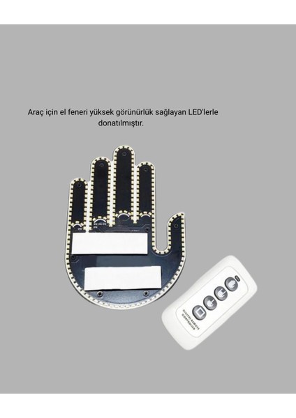 Uzaktan Kumandalı Çok Fonksiyonlu Araç LED Işığı fiyatları