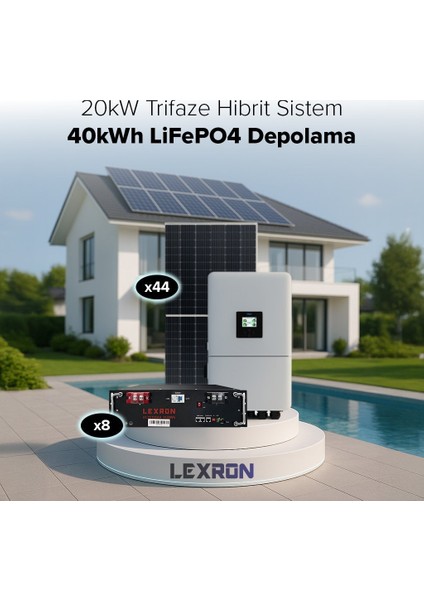 20KW Trifaze Hibrit Sistem 3 fiyatları