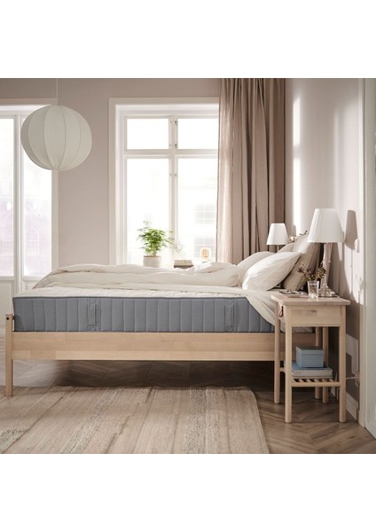 Tek Kişilik Yatak, Açık Mavi, 90X200 Cm, Ekstra Sert fiyatları