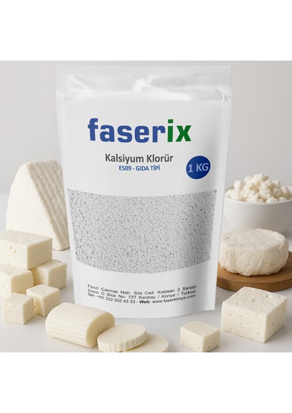 Kalsiyum KLORÜR(E509 Gıda Tipi) 5 kg fiyatları