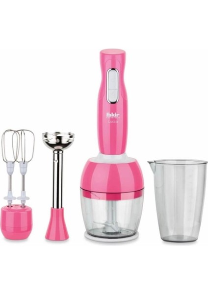 Fuşya Renkli Çok Amaçlı Blender Seti, Kolay Kullanım ve Temizlik Imkanı