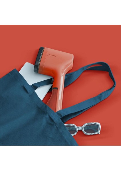 1300W Buharlı Düzleştirici, Kırışıklık Giderici, Kırmızı