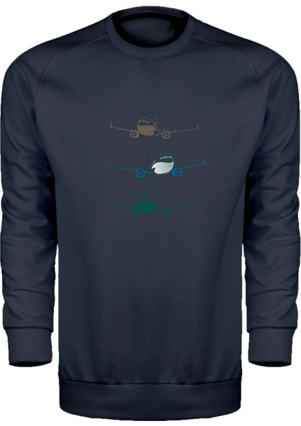 Uçak Unisex Sweatshirt