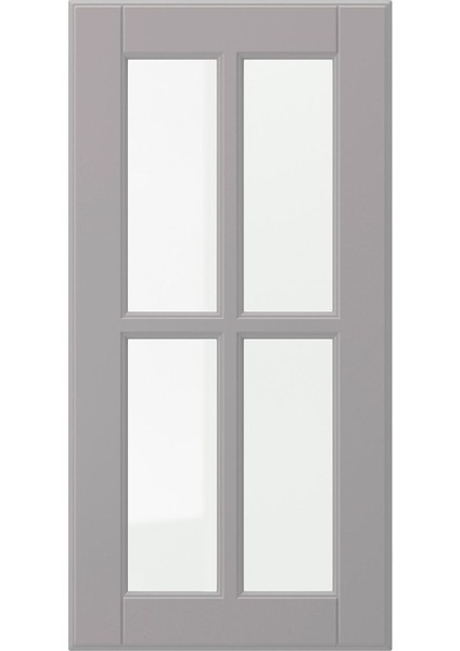 Cam Kapak, Gri, 30X60 cm