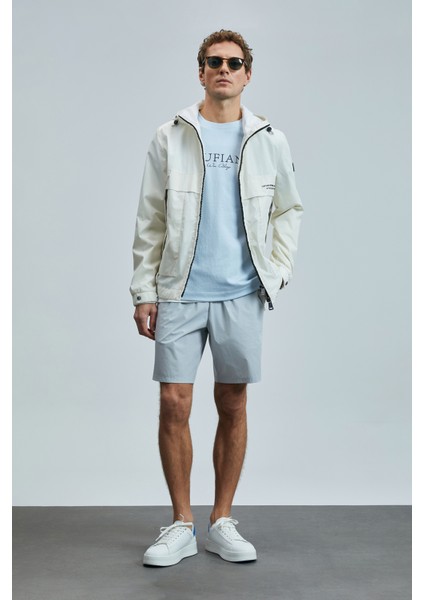 Second Erkek Şort Eşofman Siyah