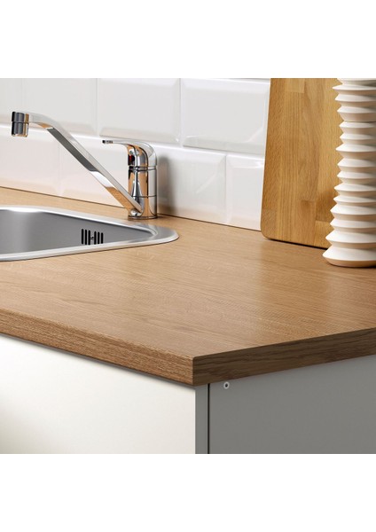 Çekmeceli ve Kapaklı Alt Dolap, Beyaz, 120 cm fırsatları