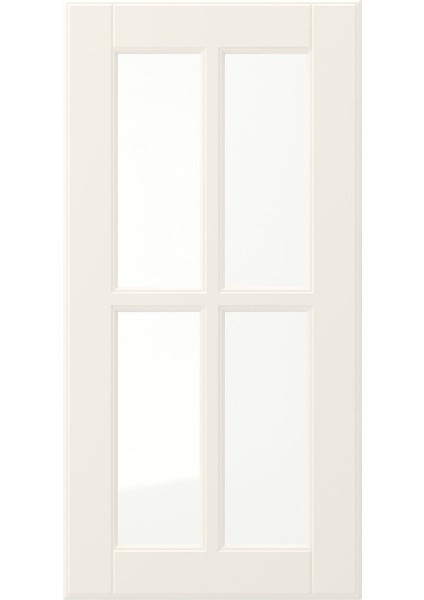 Cam Kapak, Kırık Beyaz, 30X60 cm