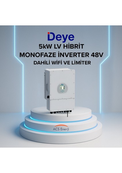 5kw Hibrit Monofaze Inverter Lv fırsatları