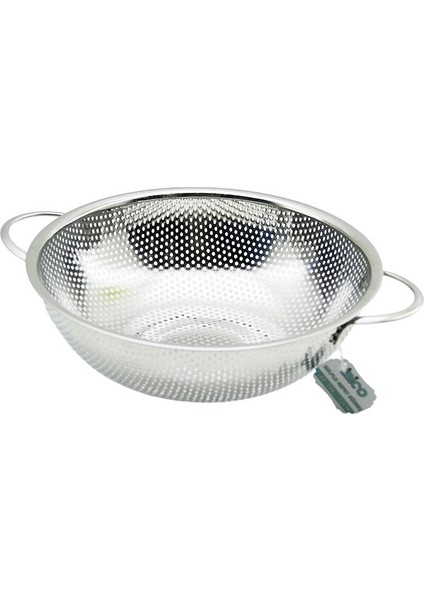 22CM Metal Kulplu Çelik Sepet Süzgeç Ince Tel Ayaklı (5313)