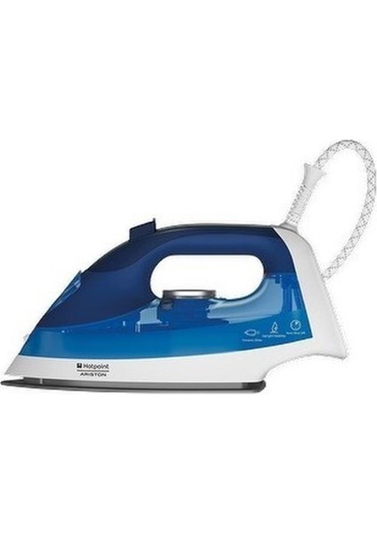 2400W Seramik Tabanlı Beyaz Buharlı Ütü, Hızlı ve Kolay Kullanım