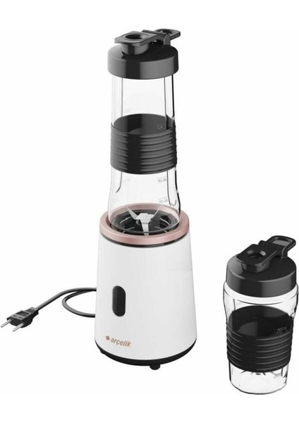 Beyaz 220-240V, 200-500W, 500ML+ Plastik Blender, Dayanıklı ve Kullanışlı modelleri