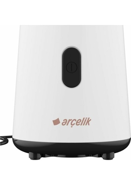Beyaz 220-240V, 200-500W, 500ML+ Plastik Blender, Dayanıklı ve Kullanışlı