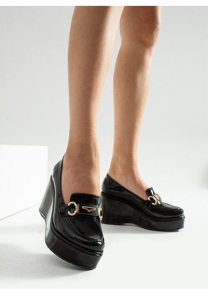 Elora Dolgu Topuklu Tokalı Kadın Ayakkabı fiyatları