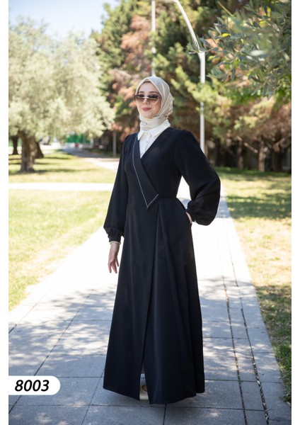 Krep Kumaş Elbise 8003 fiyatları