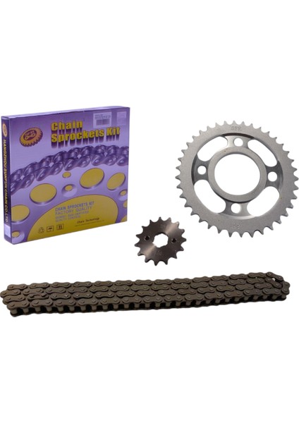 Sfr Zincir Dişli Seti 38T-15T Cg 125