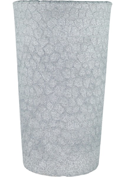 Dekoratif Saksı - Petra 120 - 80L - Gri