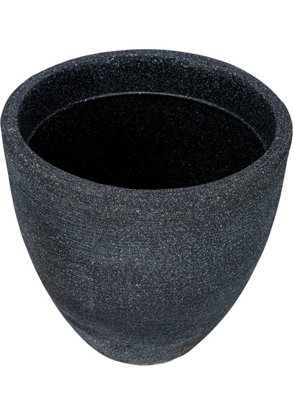 Dekoratif Saksı - Sılva 040 - 13L - Antrasit