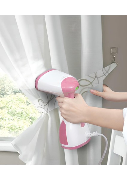 Pembe, 650-1200W Portatif Buharlı Kırışık Giderici Dikey Ütü fırsatları