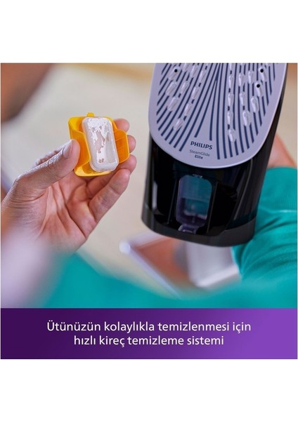 Şık Siyah ve Altın Renkli Buharlı Ütü, Hızlı ve Kolay Kullanım indirimleri