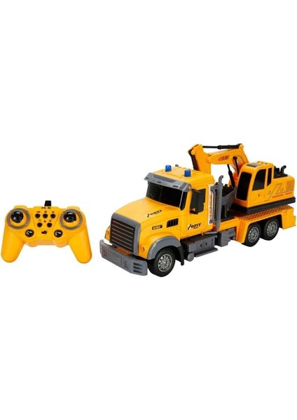 Uzaktan Kumandalı 1:12 Iş Makinesi Kepçe Sesli Işıklı Oyuncak Kamyon 2.4 Ghz fiyatları