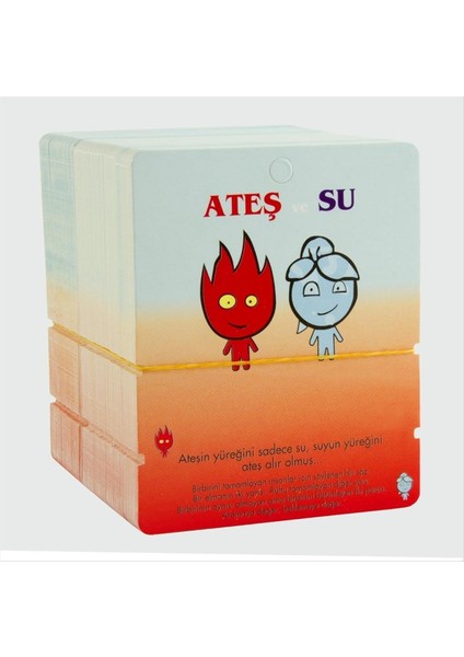 shop 2li Ateş ve Su Bileklik Kartı-Kırmızı fiyatları