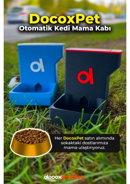 Otomatik Kedi Mama Kabı DocoxPet