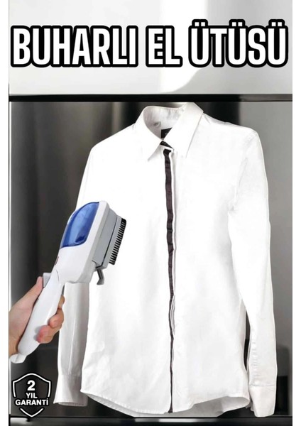 Taşınabilir Kompakt El Ütüsü, Su Hazneli, Renk Seçenekleriyle Kullanıma Hazır