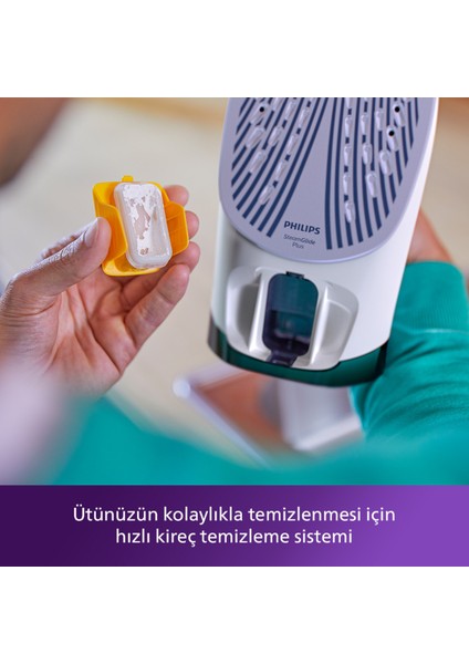 Yüksek Güçlü Kompakt Buharlı Ütü, 250 G Şok Buhar, Katlanabilir, 7000 Serisi indirimleri