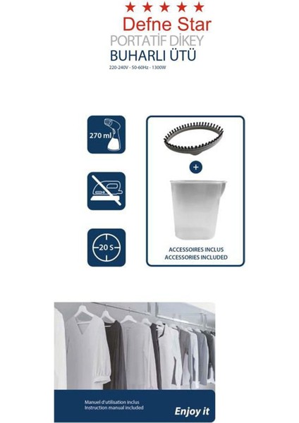 Kompakt Portatif Buharlı Dikey Ütü Kırışık Giderici Kırmızı fırsatları