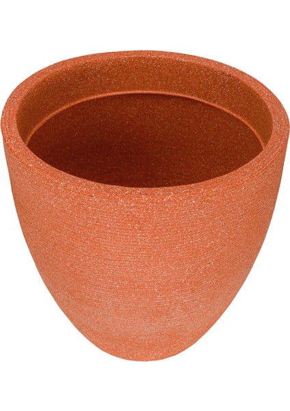 Dekoratif Saksı - Sılva 060 - 50L - Kahverengi