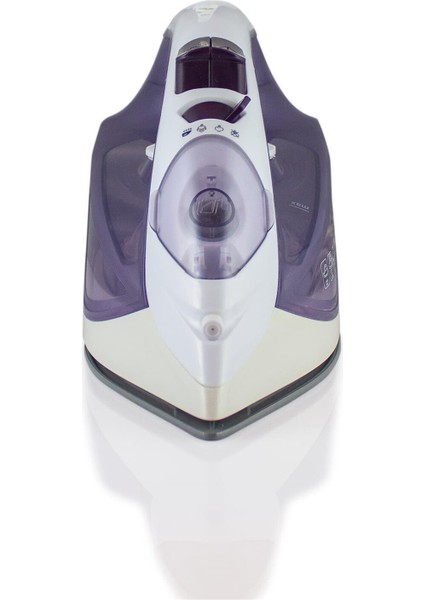 Mor Renkli Güçlü ve Pratik Buharlı Ütü, Hızlı ve Etkili Kullanım Sağlar. modelleri