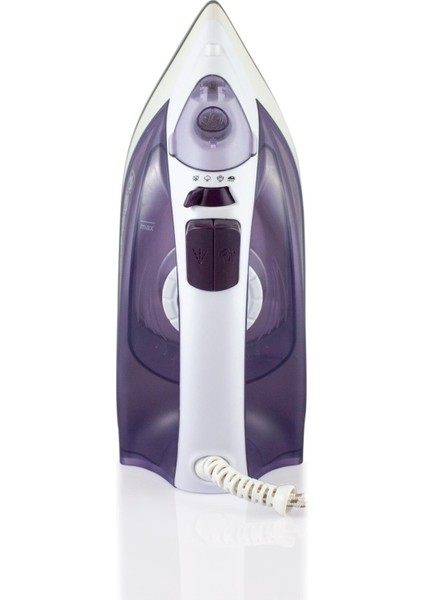 Mor Renkli Güçlü ve Pratik Buharlı Ütü, Hızlı ve Etkili Kullanım Sağlar. fırsatları