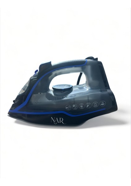 Seramik Ütü 2200W Siyah, Kolay Kullanım ve Üstün Performans Sağlar