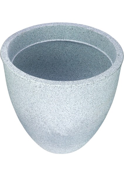 Dekoratif Saksı - Sılva 040 - 13L - Beyaz