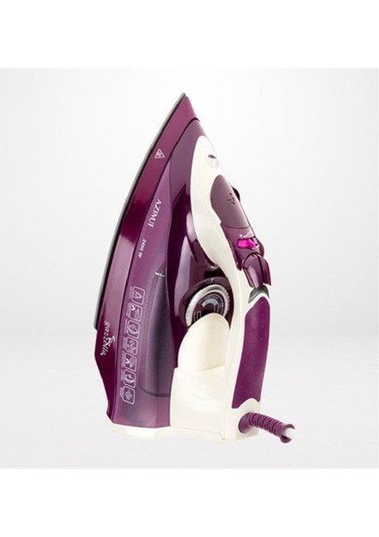 Mor Renkli, Güçlü ve Şık Seramik Tabanlı Ütü, Kolay Kullanım ve Hızlı Sonuç Sağlar