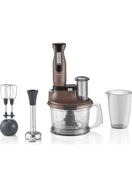 Kahverengi Çok Fonksiyonlu Blender Seti, Sağlıklı ve Pratik Mutfak Aleti