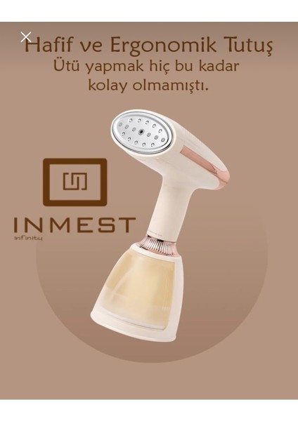 Dikey Buharlı El Ütüsü, Kumaş ve Perde Için Pratik ve Etkili Temizlik Aracı