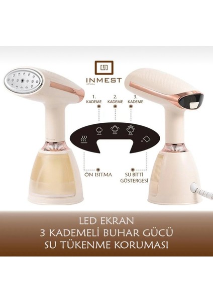 Dikey Buharlı El Ütüsü, Kumaş ve Perde Için Pratik ve Etkili Temizlik Aracı fırsatları