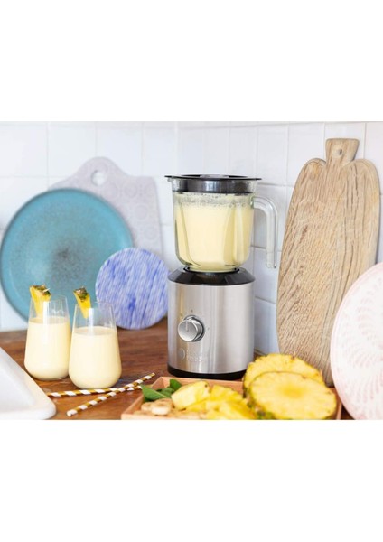 Gri Kompakt Ev Blender, Şık ve Kullanışlı, Hızlı ve Pratik Karışımlar