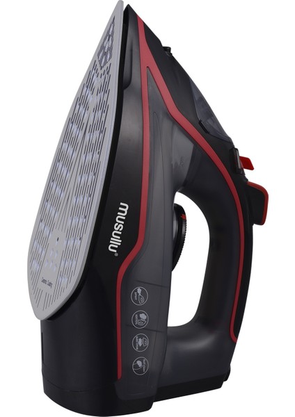 Siyah Buharlı Ütü ile Giyimlerinizi Hızla ve Kolayca Ütüleyin fiyatları