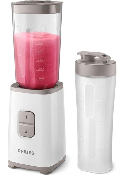 Mini Blender 350 W Beyaz, Günlük Kullanıma Uygun ve Kolay Temizlenebilir