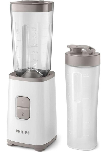 Mini Blender 350 W Beyaz, Günlük Kullanıma Uygun ve Kolay Temizlenebilir indirimleri