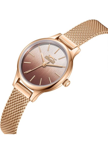 SL.09.2458.3.05 Kadın Kol Saati | Rose Gold Kasa & Kahverengi Gradyan Kadran modelleri