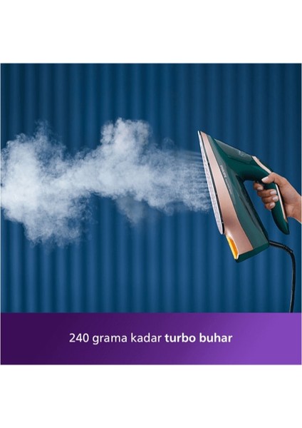 Bej Azur 8000 Serisi DST8030/70 3000 W Buharlı Ütü, Güçlü ve Şık Kullanım indirimleri